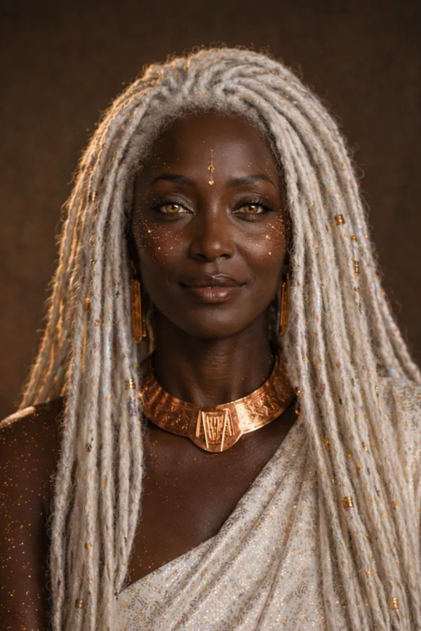 Portrait of Kore the Oracle of Gu